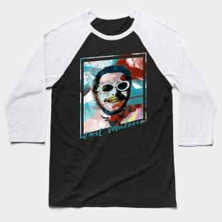 Post Malone-Abstract Expressionist Portraits Baseball T-Shirt